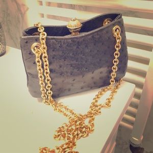 Judith Leiber Real Ostrich Evening nah